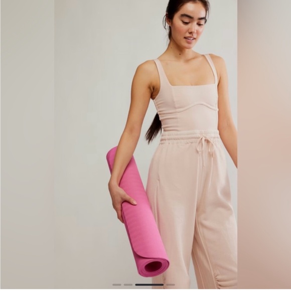 Free People Movement Inbound Onesie Cashmere NWT Size M $128 MSRP - Picture 7 of 8